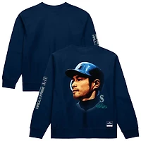 Mitchell  Ness Ichiro Suzuki Seattle Mariners Hall of Fame Sweatshirt