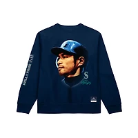 Mitchell  Ness Ichiro Suzuki Seattle Mariners Hall of Fame Sweatshirt
