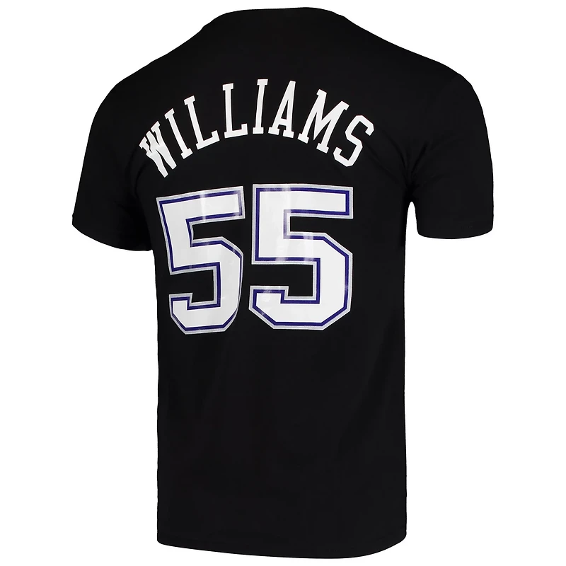 Mitchell  Ness Jason Williams Sacramento Kings Hardwood Classics Team Name Number T-Shirt