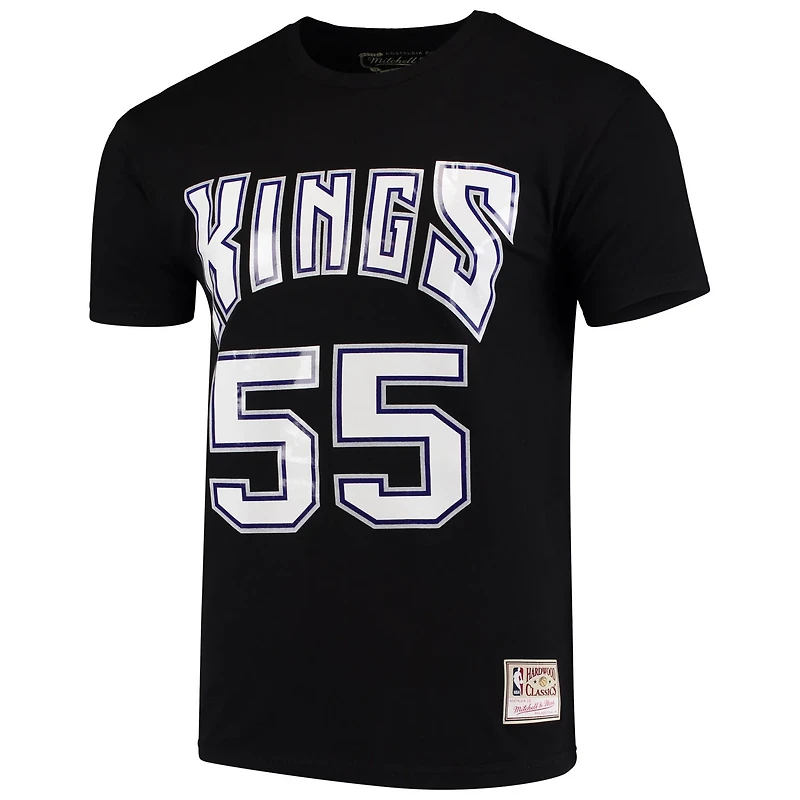Mitchell  Ness Jason Williams Sacramento Kings Hardwood Classics Team Name Number T-Shirt