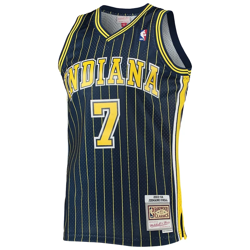Mitchell  Ness Jermaine O'Neal Indiana Pacers 2003/04 Hardwood Classics Swingman Jersey