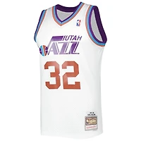Mitchell  Ness Karl Malone Utah Jazz 1991/92 Hardwood Classics Reload 30 Swingman Jersey