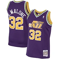 Mitchell  Ness Karl Malone Utah Jazz 1991/92 Hardwood Classics Swingman Jersey