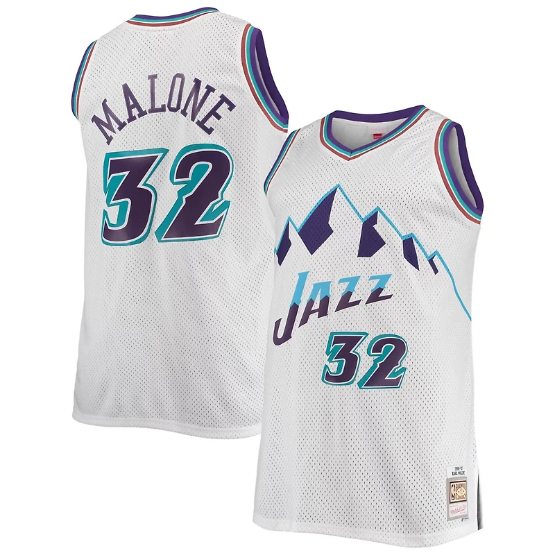Mitchell Ness Karl Malone Utah Jazz 1996/97 Big Tall Hardwood Classics Swingman Jersey