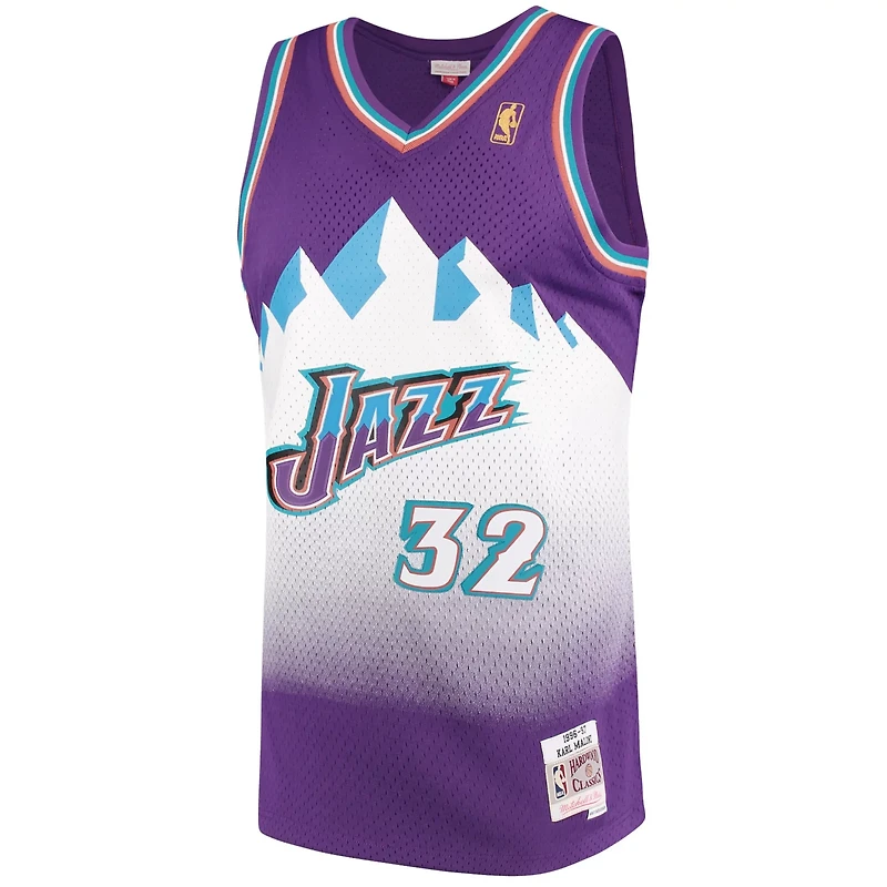 Mitchell Ness Karl Malone Utah Jazz / Hardwood Classics Swingman Jersey