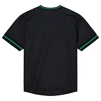 Mitchell  Ness Kelly Boston Celtics Jumbotron 30 Mesh V-Neck T-Shirt