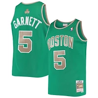 Mitchell  Ness Kevin Garnett Kelly Boston Celtics 2001/02 Hardwood Classics Swingman Jersey