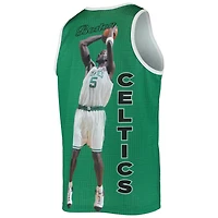 Mitchell  Ness Kevin Garnett Kelly Boston Celtics Hardwood Classics Player Tank Top