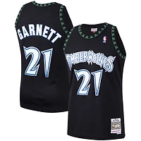 Mitchell  Ness Kevin Garnett Minnesota Timberwolves 1995/96 Hardwood Classics Swingman Jersey