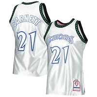 Mitchell  Ness Kevin Garnett Minnesota Timberwolves 1997/98 Hardwood Classics 75th Anniversary Swingman Jersey