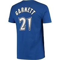 Mitchell  Ness Kevin Garnett Minnesota Timberwolves Hardwood Classics Stitch Name Number T-Shirt