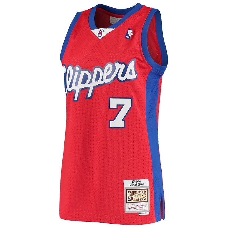 Mitchell Ness Lamar Odom LA Clippers 2000/01 Hardwood Classics Swingman Jersey