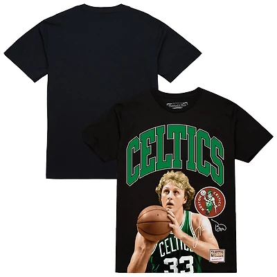Mitchell  Ness Larry Bird Boston Celtics Hardwood Classics Player Arch T-Shirt
