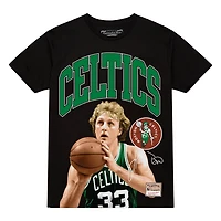 Mitchell  Ness Larry Bird Boston Celtics Hardwood Classics Player Arch T-Shirt