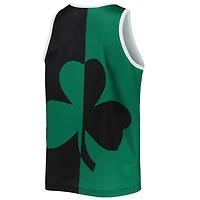 Mitchell  Ness Larry Bird Kelly /Black Boston Celtics Sublimated Player Tank Top