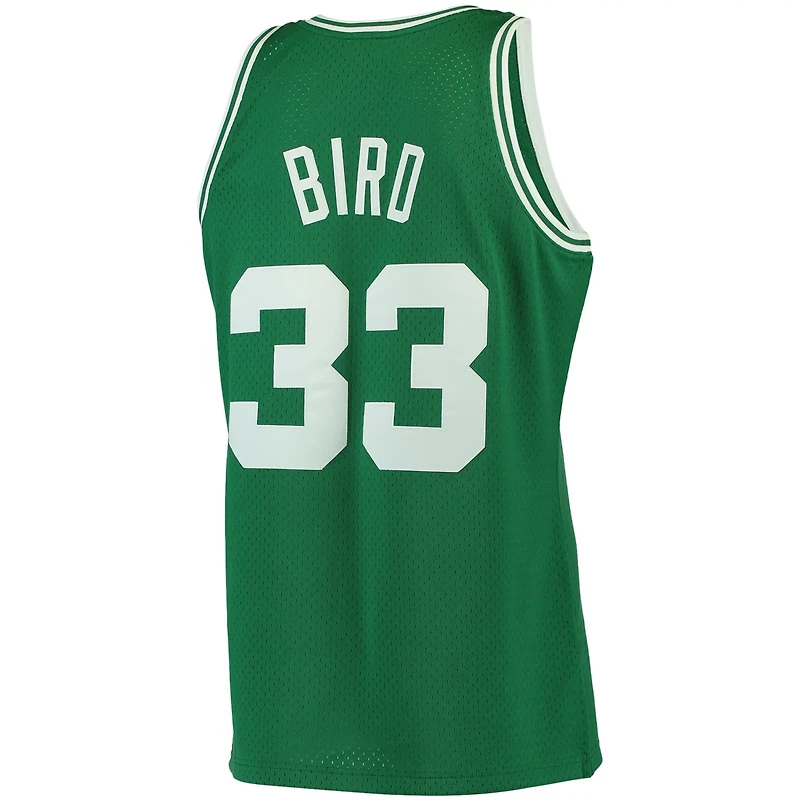 Mitchell Ness Larry Bird Kelly Boston Celtics 1985/86 Big Tall Hardwood Classics Swingman Jersey
