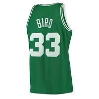 Mitchell  Ness Larry Bird Kelly Boston Celtics Hardwood Classics Swingman Jersey