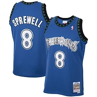 Mitchell  Ness Latrell Sprewell Minnesota Timberwolves 2001/02 Hardwood Classics Swingman Jersey