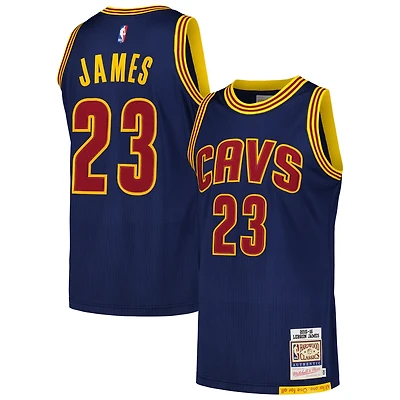 Mitchell Ness LeBron James Cleveland Cavaliers 2015/16 Hardwood Classics Authentic Jersey
