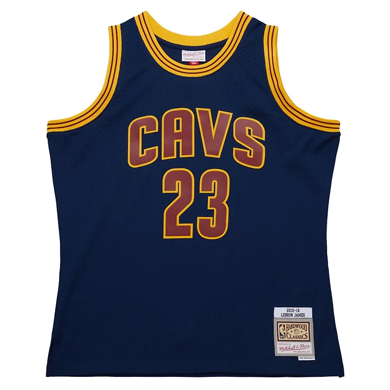 Mitchell  Ness LeBron James Cleveland Cavaliers 2015/16 Hardwood Classics Swingman Jersey