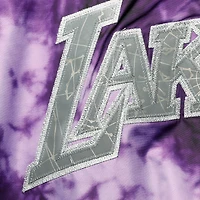 Mitchell  Ness Los Angeles Lakers Galaxy Sublimated Windbreaker Pullover Full-Zip Hoodie