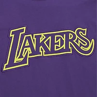 Mitchell  Ness Los Angeles Lakers Hardwood Classics Neon Nights Premium T-Shirt