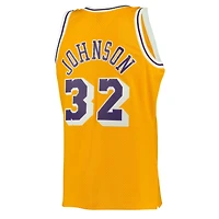 Mitchell  Ness Magic Johnson Los Angeles Lakers 1984/85 Hardwood Classics Swingman Jersey