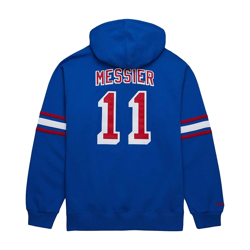 Mitchell Ness Mark Messier New York Rangers Name Number Premium Pullover Hoodie