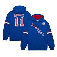 Mitchell  Ness Mark Messier New York Rangers Name Number Premium Pullover Hoodie
