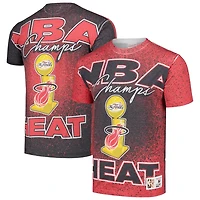 Mitchell  Ness Miami Heat Hardwood Classics 2006 NBA Champions Champ City T-Shirt