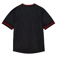 Mitchell  Ness Miami Heat Jumbotron 30 Mesh V-Neck T-Shirt