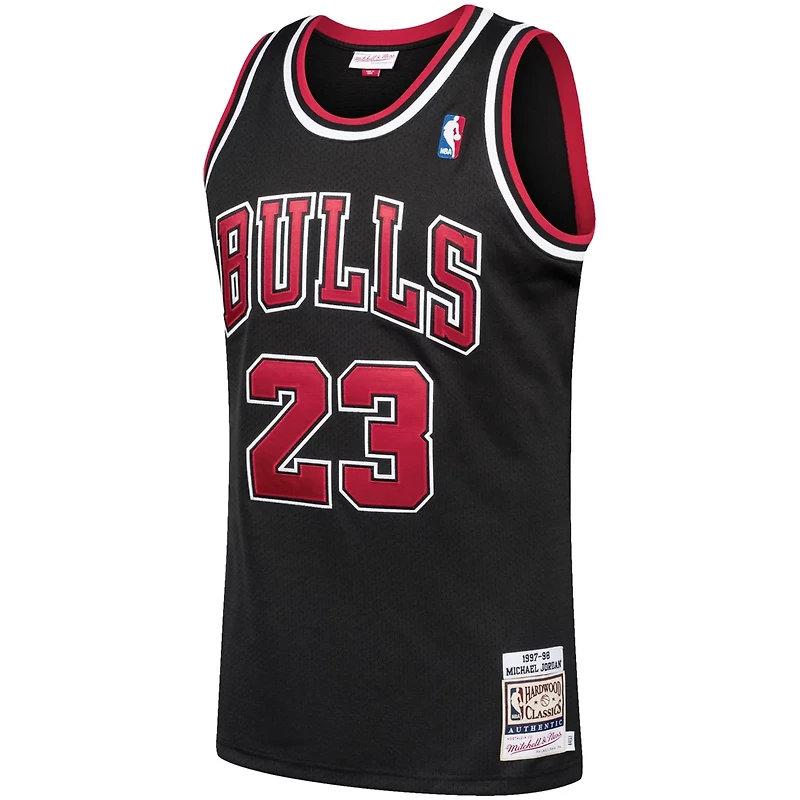 Mitchell  Ness Michael Jordan Chicago Bulls 1997/98 Hardwood Classics Authentic Jersey