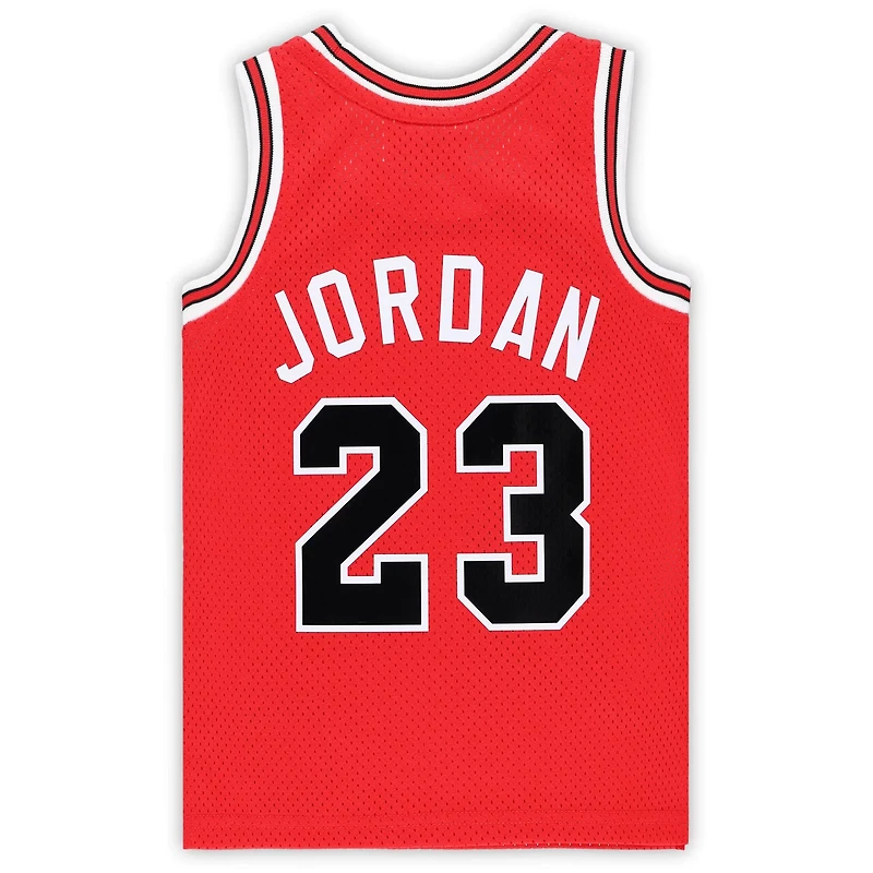 Mitchell Ness Michael Jordan Chicago Bulls Hardwood Classics 1984 85 Authentic Swingman Jersey
