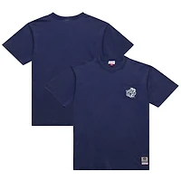 Mitchell  Ness Michigan Wolverines Big Tall Fade Away Premium T-Shirt