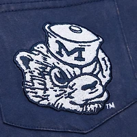 Mitchell  Ness Michigan Wolverines Throwback Fade Away T-Shirt