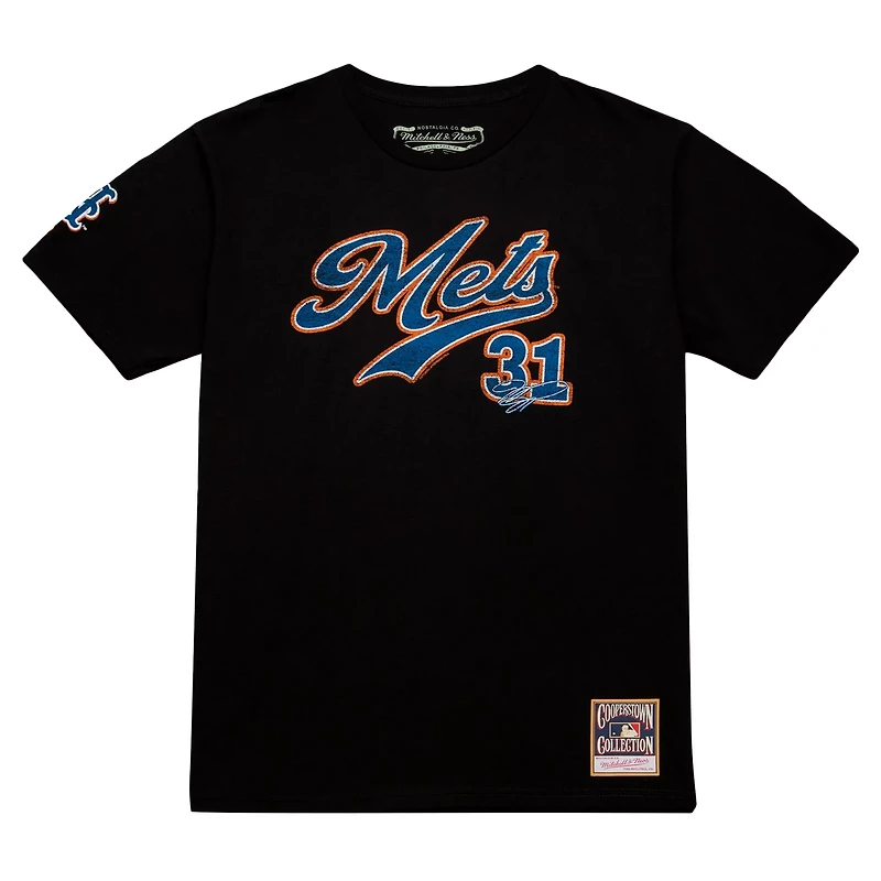 Mitchell Ness Mike Piazza New York Mets Cooperstown Collection Player T-Shirt