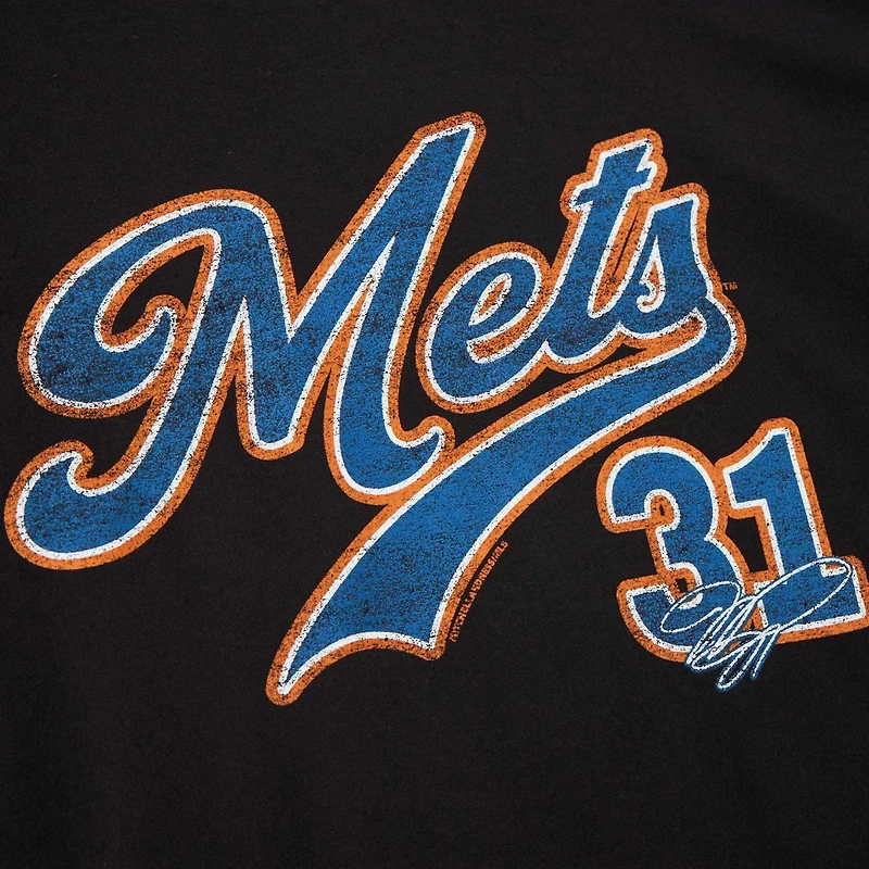 Mitchell Ness Mike Piazza New York Mets Cooperstown Collection Player T-Shirt