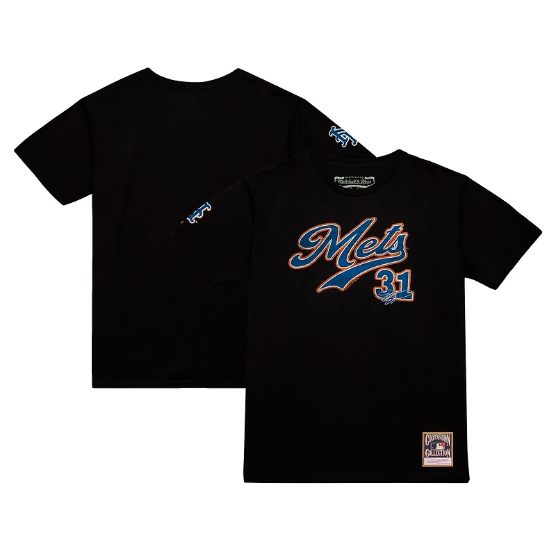 Mitchell Ness Mike Piazza New York Mets Cooperstown Collection Player T-Shirt