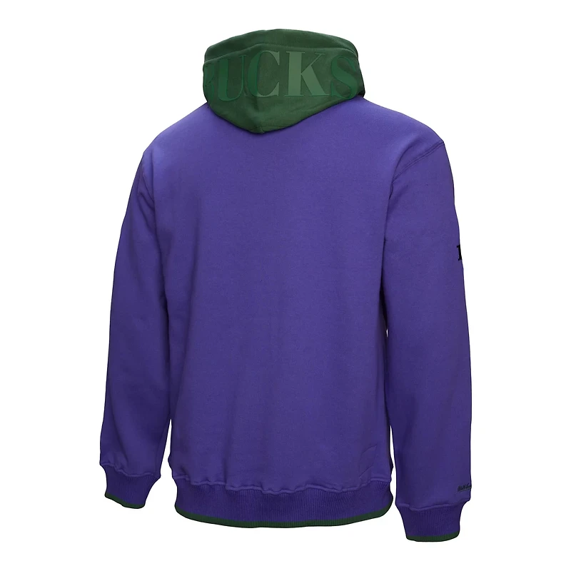 Mitchell  Ness Milwaukee Bucks Hardwood Classics Team OG 30 Pullover Hoodie