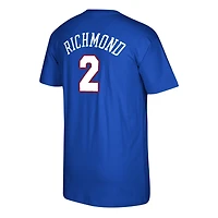 Mitchell  Ness Mitch Richmond Sacramento Kings 35th Anniversary Hardwood Classics Name  Number T-Shirt