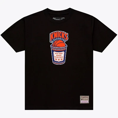 Mitchell Ness New York Knicks Coffee Cup T-Shirt