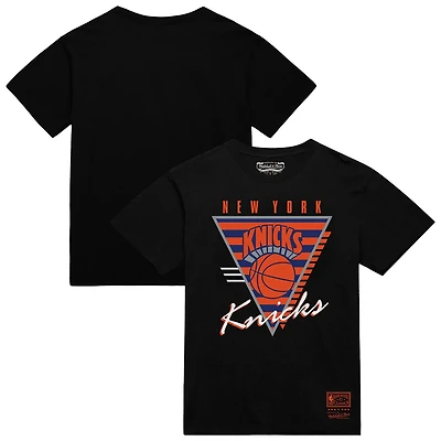 Mitchell  Ness New York Knicks Worldwide Collection Tri-Logo T-Shirt