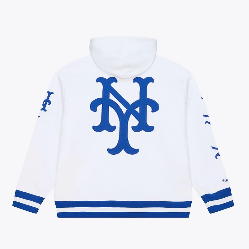 Mitchell Ness New York Mets Cooperstown Collection Fleece Hoodie
