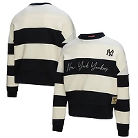 Mitchell  Ness New York Yankees Cooperstown Collection Blocked Fleece Pullover Sweatshirt