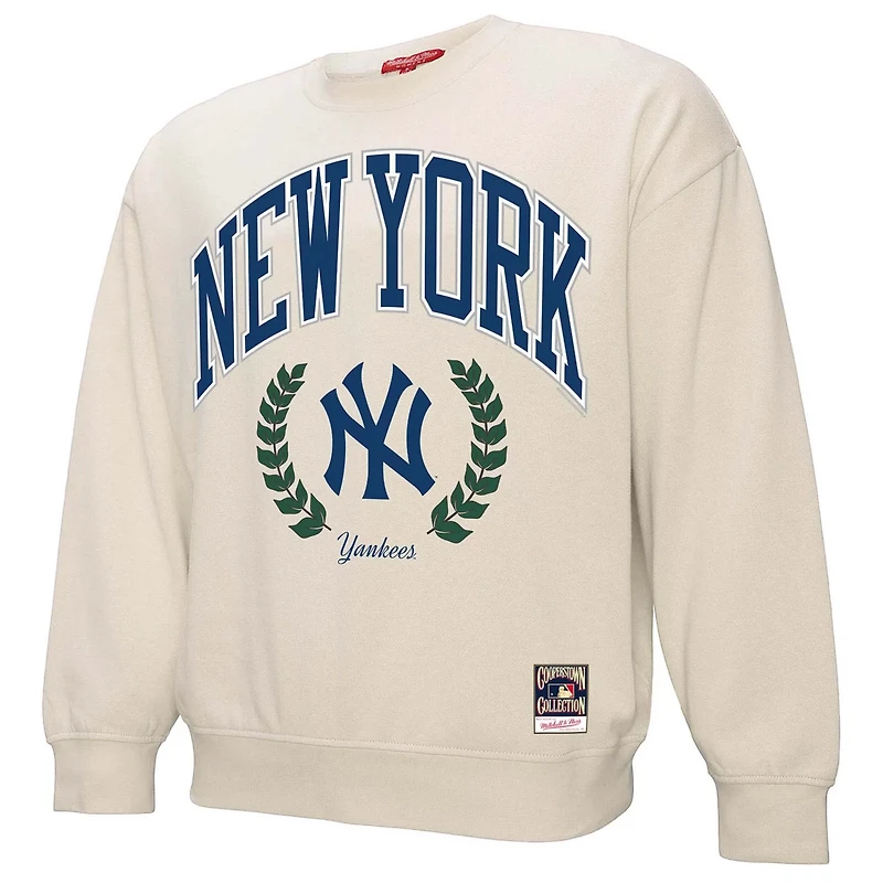 Mitchell  Ness New York Yankees Cooperstown Collection Laurel Pullover Sweatshirt
