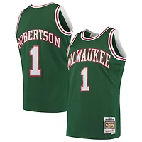 Mitchell  Ness Oscar Robertson Milwaukee Bucks 1971/72 Hardwood Classics Swingman Jersey