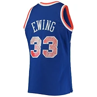 Mitchell  Ness Patrick Ewing New York Knicks 1991/92 Hardwood Classics NBA 75th Anniversary Diamond Swingman Jersey