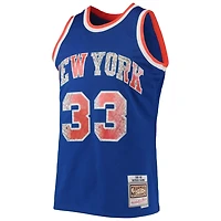 Mitchell  Ness Patrick Ewing New York Knicks 1991/92 Hardwood Classics NBA 75th Anniversary Diamond Swingman Jersey