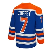 Mitchell  Ness Paul Coffey Edmonton Oilers 1986/87 Blue Line Player Jersey