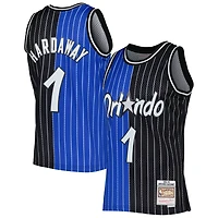 Mitchell  Ness Penny Hardaway /Black Orlando Magic Hardwood Classics 1994/95 Split Swingman Jersey